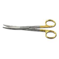 Gold šķēres-izliektas-asas-14,5 cm