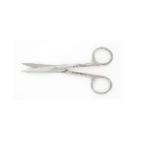 Šķēres taisnas ar asiem galiem. 11.5cm