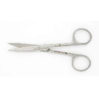 Šķēres taisnas ar asiem galiem 18cm