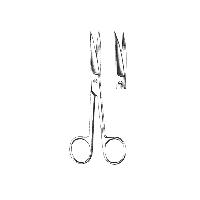 Šķēres izliektas-asas-16 cm