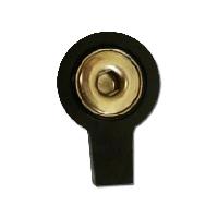 Clips adapters 2 mm - melns