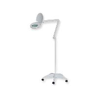 Loupe led lampa-lupa, uz riteņiem