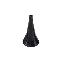 Mini ausu spoguļi, v/l. 2.5mm, melni, N100