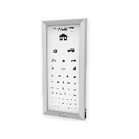 Redzes pārbaudes tabula ar LED apgaismojumu bērniem, 3m
