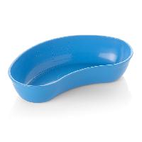 Nierveida šālīte, zila, 200x45 mm - plastmasas - graduēta 500 ml, N1 (min.10 gb.)