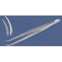 Pincetes, ar asiem liektiem galiem 18–8 garumi 115 mm