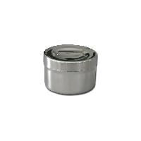 Sterilizācijas trauks 0.5 l ar vāku- diam.106x66 mm