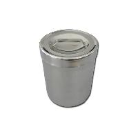 Sterilizācijas trauks 1 l ar vāku- diam.103x128 mm