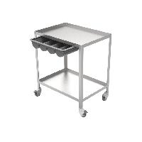 5 INOX TROLLEY