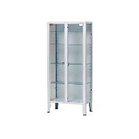 7 CABINET - 2 doors - tempered glass