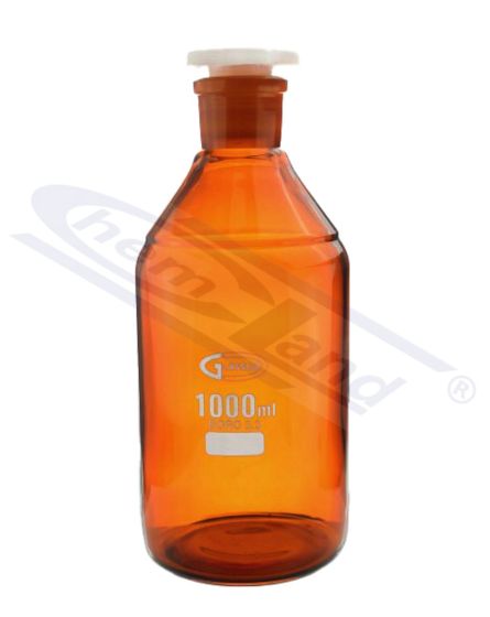 Pudele ar BORO 3,3 00050 WS 14/23 ORANGE SiO2>80,5 perc GLASSCO PE aizbāzni
