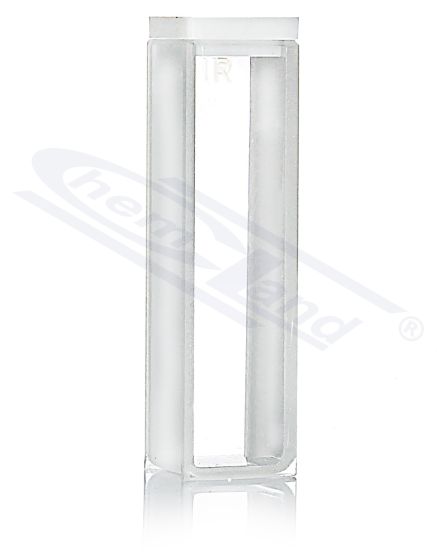 Cuvette 10mm quartz glass  IR 10mm 45x12,5x12,5