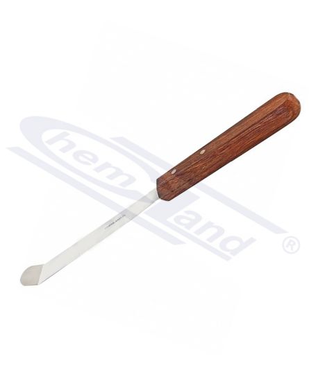 Nerūsējošā tērauda lāpstiņa 230 mm ar koka rokturi - BENDED