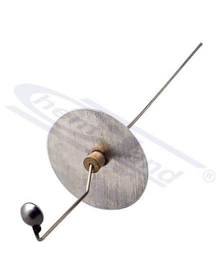 Deflagrācijas karote no nerūsējošā tērauda, diametrs = 20 mm, ar vāku diametrs = 60 mm, garums 300 mm