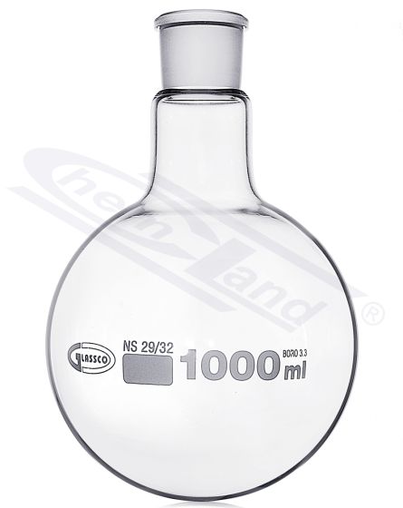 Kolba ar apaļo dibenu malta CHEMLAND