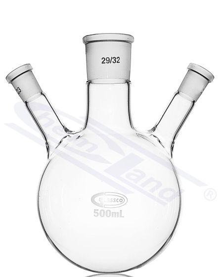 Lodveida kolba 3 kakliņu slīps GLASSCO