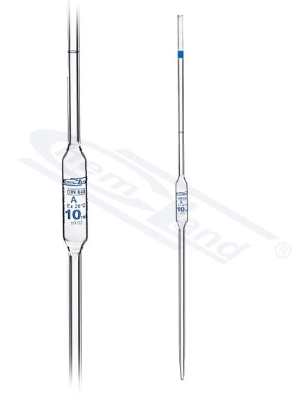 CHEMLAND NEW LINE 001 cl.A cert.series pipete, sk. Brūna