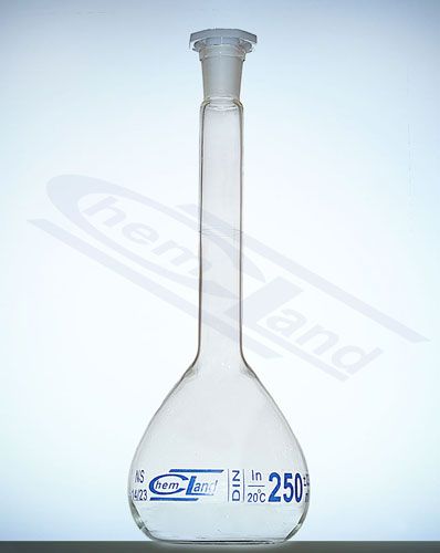 Mērkolba cl.B 0005ml 07/16 CHEMLAND - zila graduācija