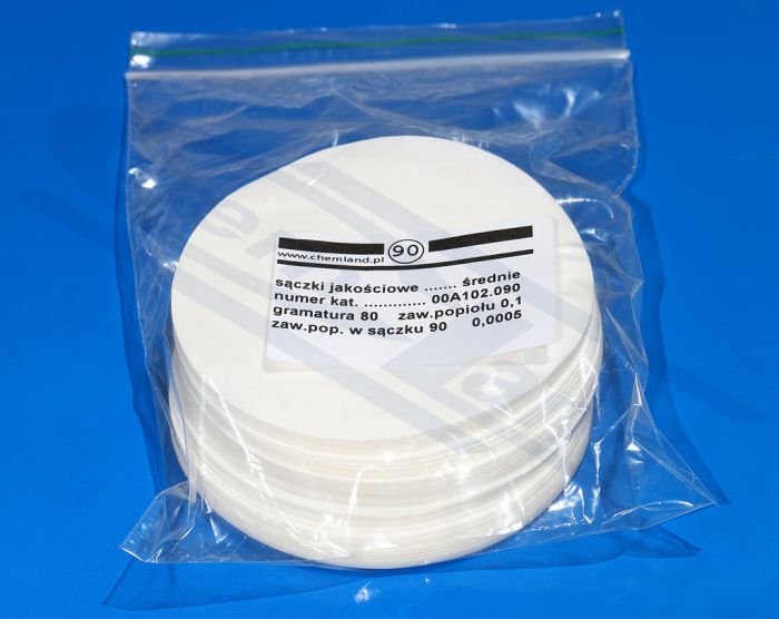 Kvalitatīvs filtrpapīrs fast CHEMLAND 055