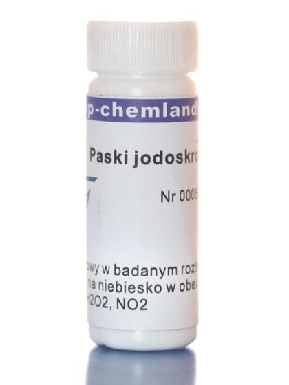 Joda-cietes indikatora sloksnes 1pakete - 100 gab.