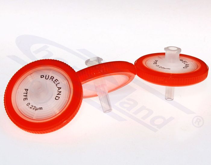 PTFE Hidrofobisks šļirces filtrs 33mm 0,22um 1 gab.