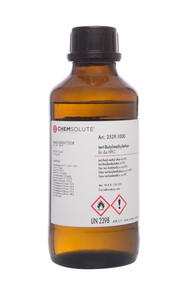 T-butilmetilēteris HPLC, (min. 99,8  perc ) 1 L CHEMSOLUTE® 2529.1000