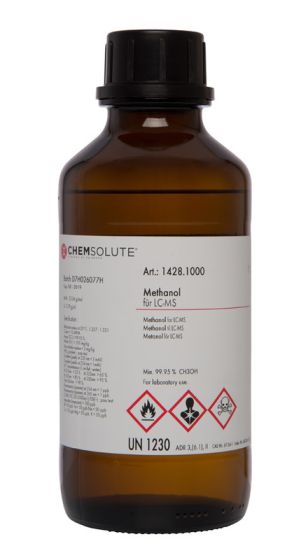 Metanols LC-MS, (min. 99,95  perc ) 2,5 L CHEMSOLUTE® 1428.2500