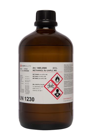 Metanols UHPLC-MS (min. 99,97  perc ) 2,5 L CHEMSOLUTE® 1426.2500