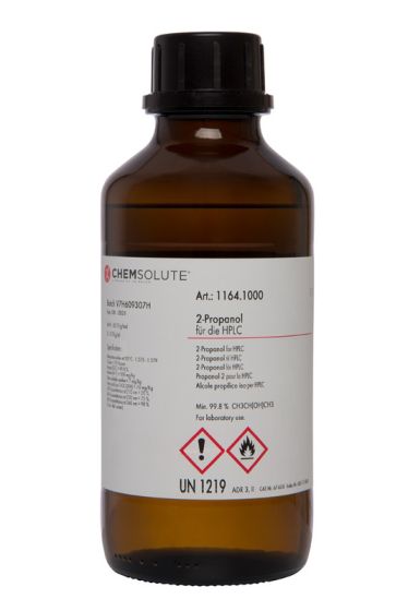 2-propanols HPLC, (min. 99,8  perc ) 1 L CHEMSOLUTE® 1164.1000