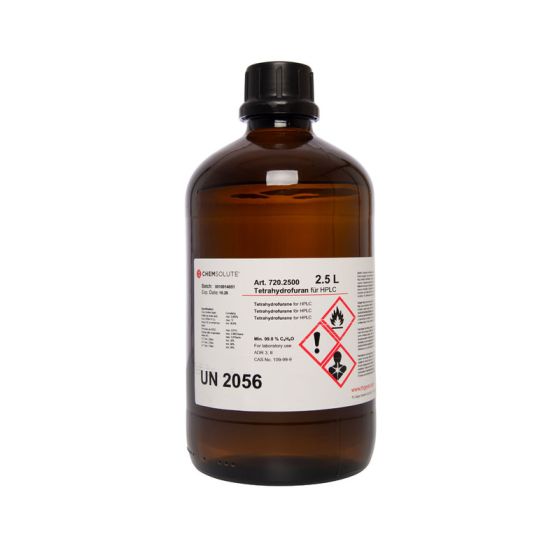 Tetrahidrofurāns do HPLC, (min. 99,9  perc  (niestab.)) 1 L CHEMSOLUTE® 797.1000