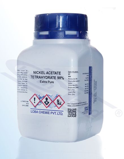 Nickel acetate tetrahydrate 98% extra pure  -  500 g