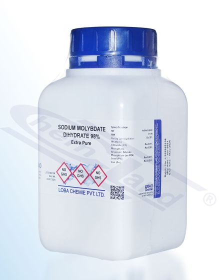 Sodium molybdate dihydrate 98 perc extra pure  -  1000 g