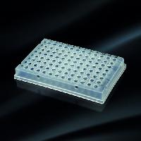 PCR plate (96 ligzdas) ar nošķeltu stūri N10