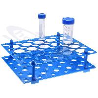 Statīvs Falcon mēģenēm, salokāms 20 × 50 / 30 × 15 ml, ZILS