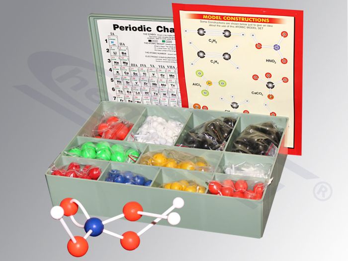 Atomu modeļu komplekts - PREMIUM, Atomic modeļu komplekts - PREMIUM