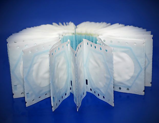 Membrane filters CHEMLAND, Membrānas filtrs CA 0,45um 47mm pck=100gab.