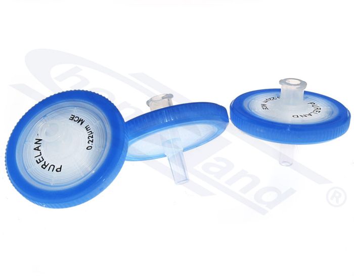 Šļirču filtri Nav sterili, MCE 33mm 0,22um šļirces filtrs 1 gab.