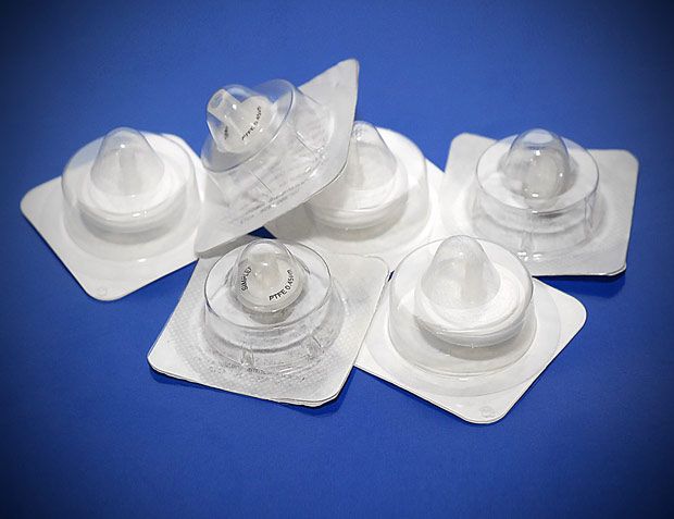Šļirču filtri Sterili, Šļirces filtrs STERILS - PTFE hidrofobisks.
